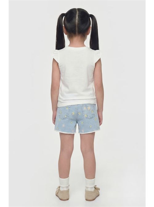 T-shirt effetto laminato GUESS | K6GI01K6YW4/G011